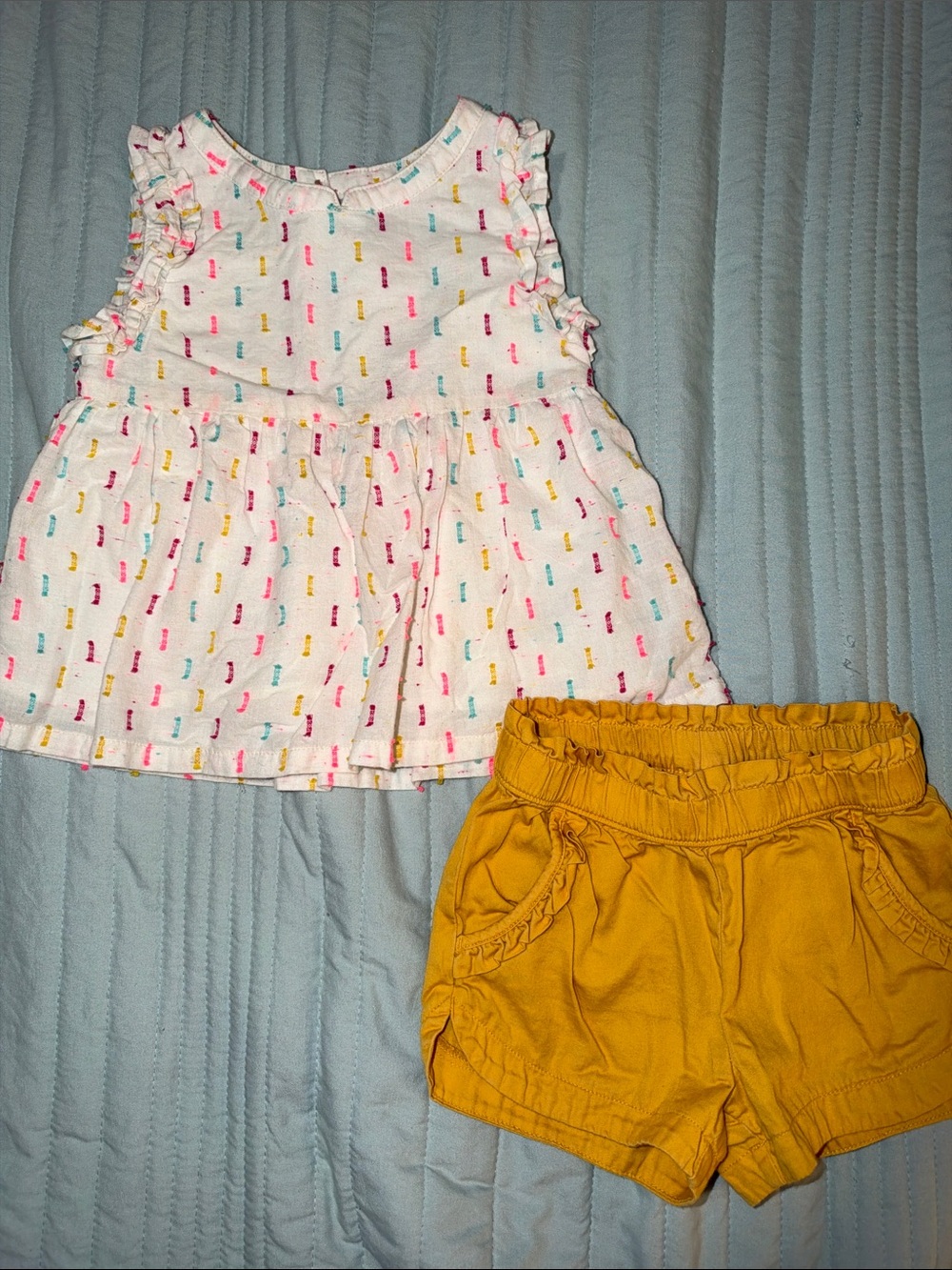 Perfect Vacation Outfit - Tank and Shorts